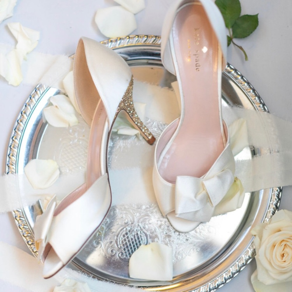 Kate Spade Sala wedding shoes!